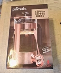 Primula Melrose Copper Coffee Press 8 Cup Glass And. Fixed Price $19.99.