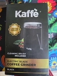 Kaffe KF2010 Electric Coffee Grinder With Cleaning Brush - Black. Fixed Price $15.00.