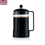 Brazil French Press Coffee Maker Eco Friendly Stainless Steel Filter New. Fixed Price $37.86.