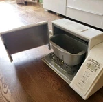 West Bend Automatic Bread Maker Bakery Style Plus 2LB Double Paddle Model 41087. Fixed Price $110.00.