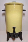 Vintage Mirro-matic Electric Percolator 22 Cup M-9294-35 Coffee Pot. Fixed Price $29.95.