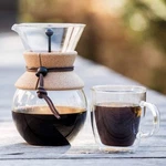 Bodum 17FL Oz Pour Over Coffee Maker Permanent Stainless Steel Filter Cool Touch. Fixed Price $19.99.