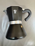 New Italexpress Pezzetti 3-CUP Stovetop Black Pot Coffee Espresso Maker Italy. Fixed Price $34.99.