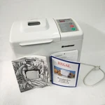 Breadman TR-500B White Electric Automatic 1.5 Lb, Bread/dough Maker, Manual. Fixed Price $49.99.