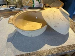 Incredible Sassafras Superstone Bread Dome With Glazed Interior And Lid Vg. Fixed Price $60.00.