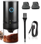 Coffee Grinder Portable Rechargeable Electric Adjustable Conical Ceramic Burr. Fixed Price $14.00.