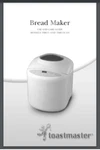 Toastmaster Bread Maker Machine TBR15CAN Owner Recipe Manual Only! 64 Pgs. Fixed Price $16.95.