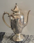 Ks Inc. Coffee Tea Pot Silverplate 12.5 X 8". Fixed Price $20.00.