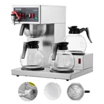 Vevor 12 Cups Commercial Drip Coffee Maker With Glass CARAFES&3 Warmers Office. Fixed Price $359.90.