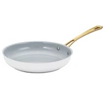 Cuisinart Chef Classic 10 Pan Stainless Steel Nonstick Ceramic Skillet, White. Fixed Price $71.61.
