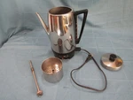 Vtg Montgomery Wardelectric Percolator Stainless Steel Coffee Maker 12 Cups. Fixed Price $25.00.