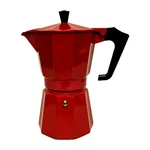 Pezzetti Italexpress 3-CUP Red Stovetop Moka Pot Coffee Maker Very Good!. Fixed Price $27.95.