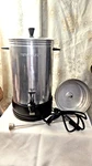 Mirro Matic 35 Cup Electric Coffee Percolator M-0126 Tested W/ Box No Leaks Usa. Fixed Price $39.98.