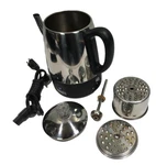 Bialetti 4 Cup Coffee Pot Percolator Hot Water Intertek 35009 Tested. Fixed Price $50.96.