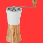 Hario Ceramic Coffee Mill Grinder Wood MCWN-2-OV Free Shipping #948. Fixed Price $108.00.