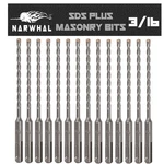 Sds Plus 3/16 Inch Masonry Drill Bits (13 Pack - Industrial Grade) Rotary. Fixed Price $19.44.