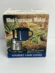 Vintage Gsi Outdoors Mini Camping Coffee Espresso Maker New. Fixed Price $39.95.