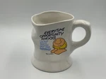 Ziggy Mug When Opportunity Knocks Ceramic Coffee Tea Cup 08 Cartoon Vtg. Fixed Price $14.00.
