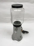 Vintage Style Kitchenaid Coffee Mill Grinder KCG200MC Silver Base, Glass Jar. Fixed Price $99.99.
