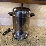 Faberware L1200 Stainless Steel 10-22 Cup Coffee Urn (croissant Not Included). Fixed Price $40.00.