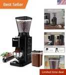 Conical Burr Espresso Coffee Grinder Electric, Bean For Home U.... Fixed Price $128.03.
