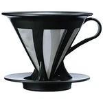 Hario Paperless Coffee Dripper Black Stainless Steel Filter CFOD-02 F/s W/track#. Fixed Price $22.18.