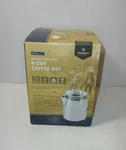 Stansport 9 Cup Aluminum Coffee Percolator Pot - Stove Top Camping The Box. Fixed Price $16.50.