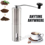 Manual Coffee Grinders Stainless Steel With Ceramic Burr Bean Mill Portable Us. Fixed Price $13.85.