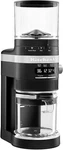 Brand New Kitchenaid KCG8433BM Burr Coffee Grinder, 10 Oz, Black Matte. Fixed Price $249.99.