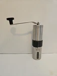 Kitcoff Manual Coffee Grinder Stainless Steel Body Ceramic Burr Crank Strap. Fixed Price $11.99.