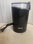 Krups F203 Black Coffee Mill Spice Bean Grinder Electric Ground Push Button. Fixed Price $11.98.