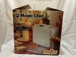 Magic Chef CBM-310 Automatic Bread Machine 1.5 Lb White 8 Cycles Timer. Fixed Price $89.99.