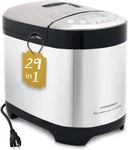 Smart Bread Maker 29 Programmable 2LB 1.5LB Gluten Free Stainless Steel. Fixed Price $166.39.