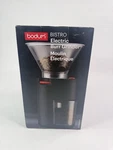 Bodum Bistro Conical Burr Electric Coffee Grinder Black. Fixed Price $41.95.