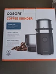 Cosori 2-IN-1 Coffee Grinder Black. Fixed Price $20.00.