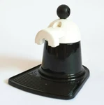 Vintage Italian Aluminum Espresso Minibar Lolita Coffee Maker 2 Cups Two Tone. Fixed Price $69.75.