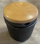 Zassenhaus Heavy Cast Iron Spice Grinder Set, Beech Wood Lid, Culinary Essential. Fixed Price $25.00.