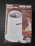 New Better Chef Coffee Grinder Plus 140 Watt Best Chose IM-161W. Fixed Price $19.99.