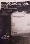 Regal Kitchen Pro Automatic Breadmaker Machine Manual Printed Instructions Copy. Fixed Price $11.99.