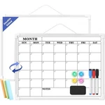 Double-sided Portable Whiteboard Lightweight Easy Clean Ideal Office School New. Fixed Price $14.61.
