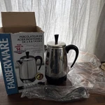 Farberware FCP280 Stainless Steel 2-8 Cup Coffee Percolator. Fixed Price $34.32.