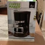 Eco+chef 8-CUP Drip Coffee Maker Grab & Go Reusable Filter Black Carafe. Fixed Price $35.00.