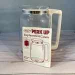 New In Box Dazey Perk Up Replacement Carafe - Model DPK1010 Glass Coffee Pot. Fixed Price $38.00.