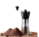T-mark Manual Coffee Grinder, Portable Adjustable 5*7IN, Black. Fixed Price $21.01.