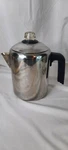 Farberware Stainless Steel 4-8 Cup Stove Top Coffee Pot Percolator Model #L7680. Fixed Price $39.00.