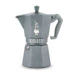 Bialetti Moka Exclusive Induction Grey 3&6 Cup Octagonal Stove Coffee Maker Pot. Fixed Price $89.05.