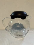 Hario Milk Frother Creamer Cute Brown Glass Replacement Jug Pitcher. Fixed Price $22.00.