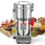Grinder Grain Mill 750G 2000W Stainless Steel Pulverizer Vevor Electric High. Fixed Price $89.99.