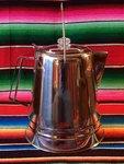 Gsi Outdoors Glacier 36 Cups Coffee Maker - Silver. Fixed Price $130.00.