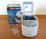 Black & Decker 1.5LB Breadmaker BK1015W. Fixed Price $108.35.